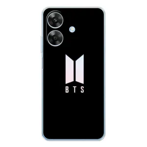 Чохли BTS для Realme Note 60x (AlphaPrint) (Лого BTS)