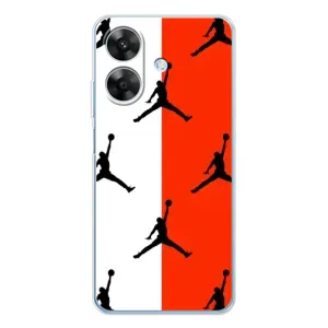 Чохли для Realme Note 60x - з картинкою JORDAN (AlphaPrint) (Лого Джордан)