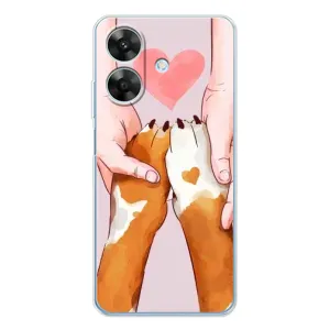 Чохли з собаками для Realme Note 60x (VPrint) (Любовь до собак)