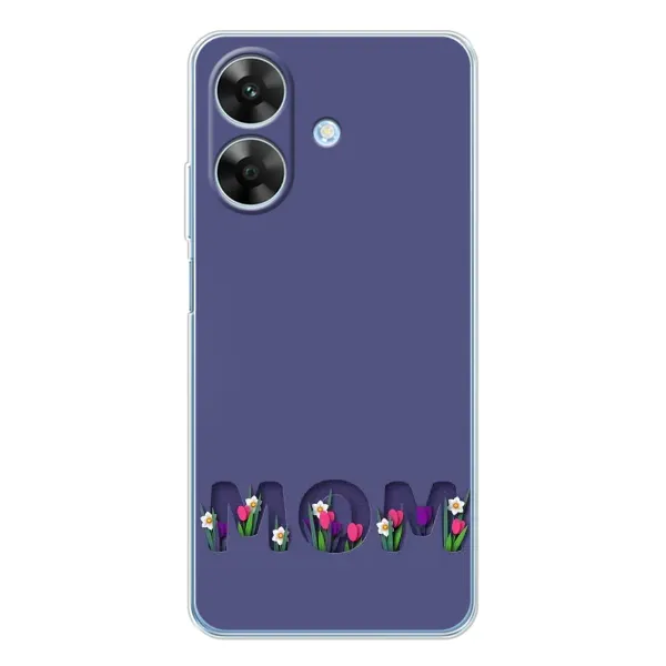 Чохол з принтом «Мама в квітах» для Realme Note 60x Чохол з принтом «Мама в квітах» для Realme Note 60x