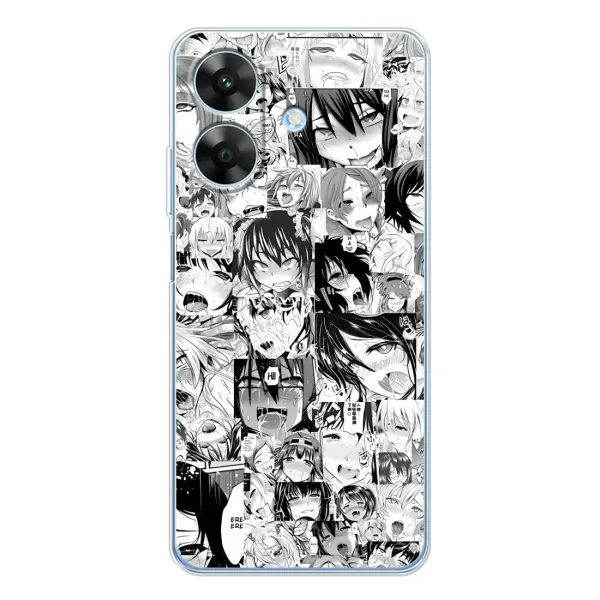 Чохол з принтом «Ahegao manga» для Realme Note 60x