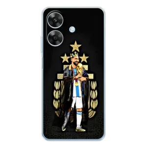 Чохли для Realme Note 60x (Leo чемпіон) (AlphaPrint) (Мессі Король)