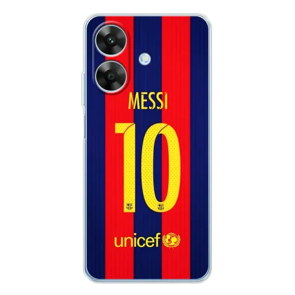 Чохол з принтом «Messi Barca 10» для Realme Note 60x