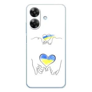 Чохол для Патріота України Realme Note 60x - (AlphaPrint) (Мир Україні)