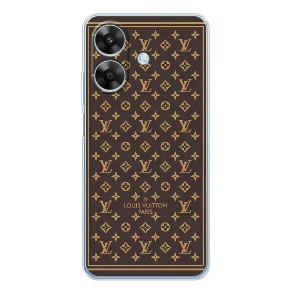 Чохол з принтом «шпалери LV» для Realme Note 60x