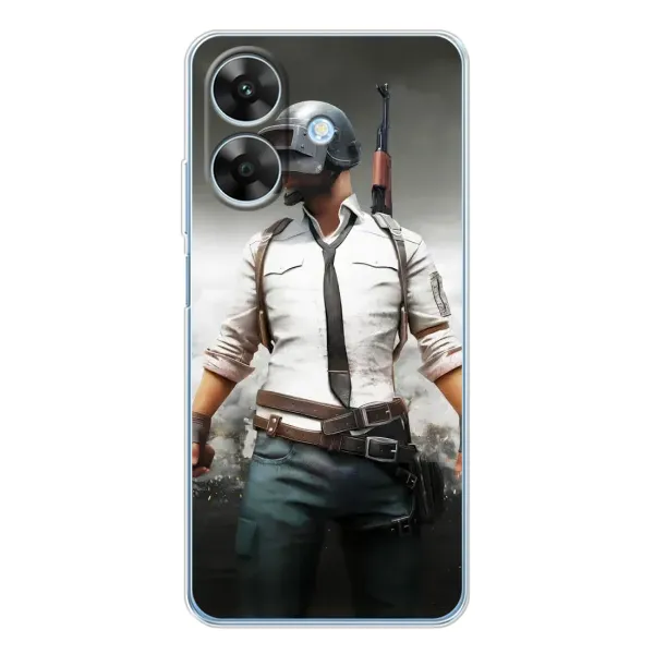 Чехол с принтом «Пабг мен» для Realme Note 60x
