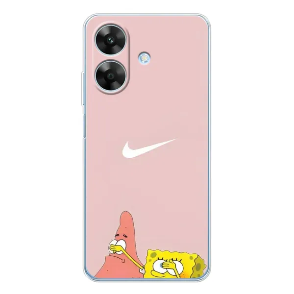 Чехол с принтом «Патрик и Губка» для Realme Note 60x Чехол с принтом «Патрик и Губка» для Realme Note 60x