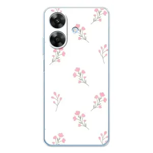 Чохол з розовим принтом для Realme Note 60x (Рожеві квіти)