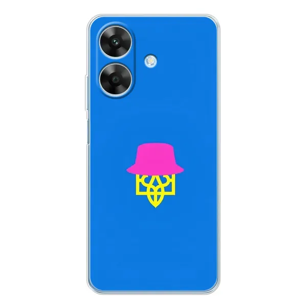 Чохол з принтом «Шапка на гербу» для Realme Note 60x