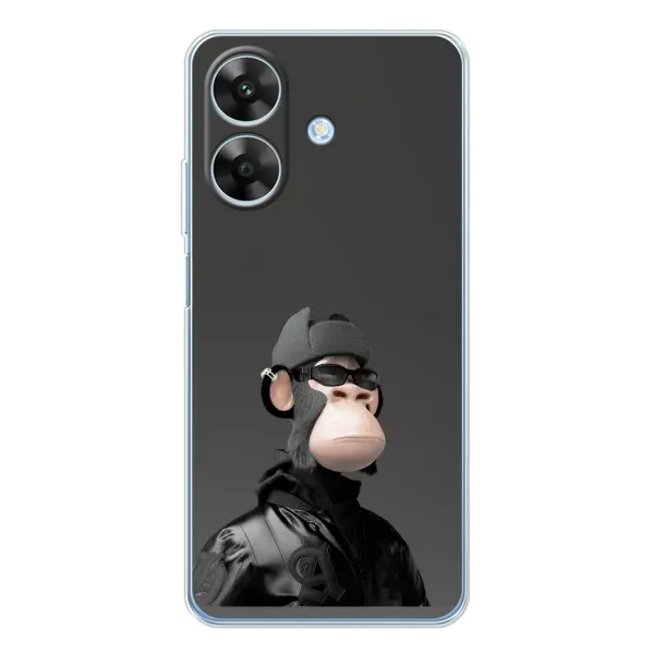 Чехол с принтом «стильная обезьяна NFT» для Realme Note 60x