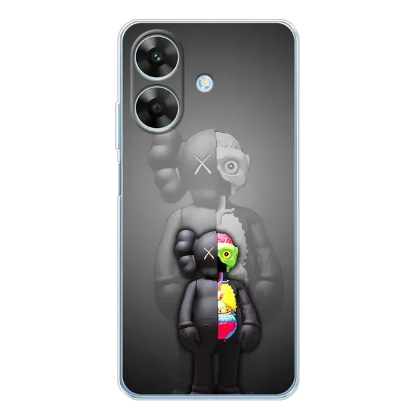 Чехол с принтом «Тело Bearbrick» для Realme Note 60x