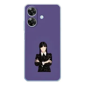Чохли Венсдей на Realme Note 60x Уенсдей (AlphaPrint) (Венздей у чорному)