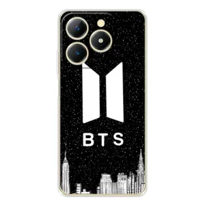 Чехлы BTS для RealMe Note 70 (AlphaPrint) (БТС Лого)