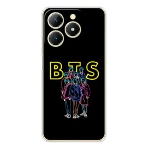Чехлы BTS для RealMe Note 70 (AlphaPrint) (BTS стайл)