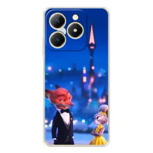 Чехол Зоотрополіс на RealMe Note 70 (Романтический вечер Зверополис)