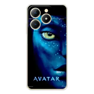 Чехлы с фильма АВАТАР для RealMe Note 70 (AlphaPrint) (глаз Аватара)