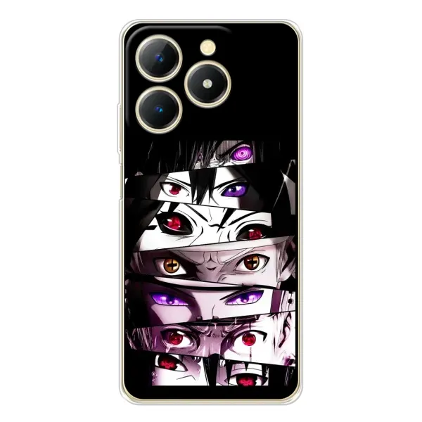 Чехол с принтом «Глаза Anime» для Realme Note 70