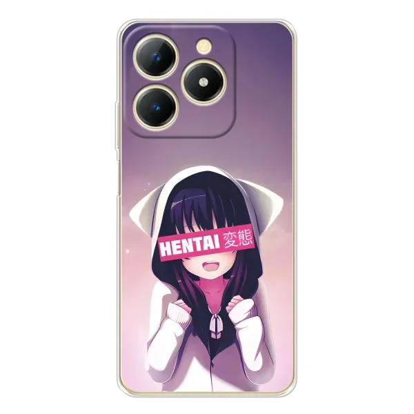 Чехол с принтом «Hentai chan» для Realme Note 70