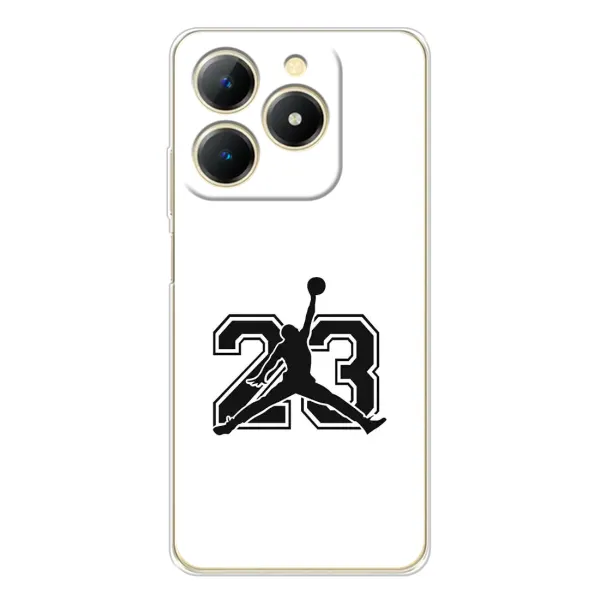 Чехол с принтом «Jordan 23» для Realme Note 70 Чехол с принтом «Jordan 23» для Realme Note 70