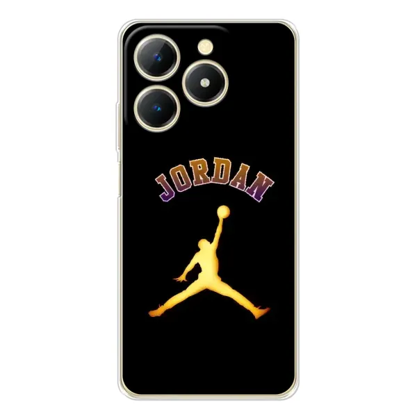 Чехол с принтом «Jordan Gold» для Realme Note 70 Чехол с принтом «Jordan Gold» для Realme Note 70