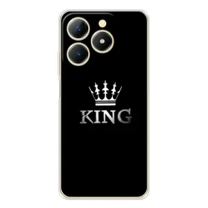 Чехол с Короной РеАлМe Нота 70 - (AlphaPrint) (KING)