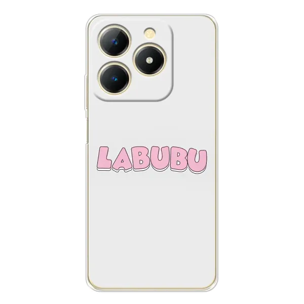 Чехол с принтом «Лого Лабубу» для Realme Note 70