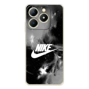 Чехол для RealMe Note 70 - с принтом Найк (AlphaPrint) (Лого Найк)