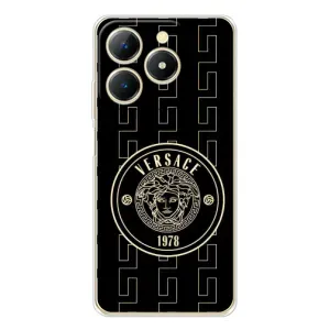 Чехлы VERSACE для РеАлМe Нота 70 (PREMIUMPrint) (Лого Версаче)