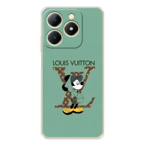 Чехлы Луи Витон для RealMe Note 70 (AlphaPrint - LOUIS VUITTON) (Микки Маус LV)