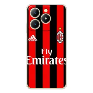 Чехлы для RealMe Note 70 (VPrint) - Футбольные клубы (Milan)