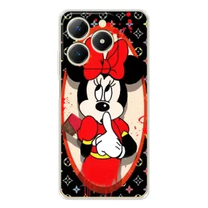 Чехол Disney Mouse RealMe Note 70 (PREMIUMPrint) (Минни Маус ЛВ)