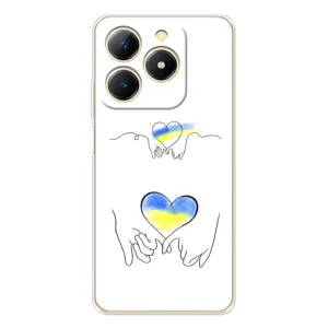 Чехол для Патриота Украины RealMe Note 70 - (AlphaPrint) (Мир Украине)