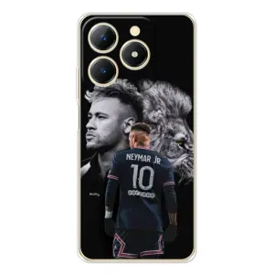 Чехол Неймар для RealMe Note 70 (AlphaPrint) (Неймар Лев)