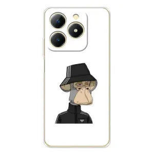 Чехлы с Обезьянами NFT для RealMe Note 70 (AlphaPrint) (обезьяна NFT Adidas)