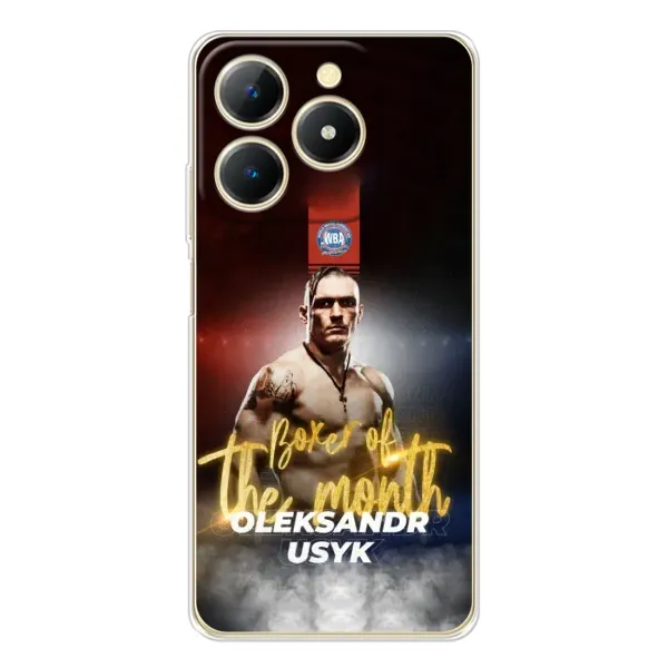 Чохол з принтом «Olexandr Usyk» для Realme Note 70 Чохол з принтом «Olexandr Usyk» для Realme Note 70