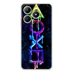 Чехлы с тематикой Киберспорт для RealMe Note 70 (VPrint) (Pleystation лого)