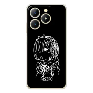 Чехлы Персонажи Аниме Наруто для RealMe Note 70 (AlphaPrint) (Re: Zero)