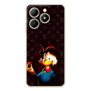 Чехлы для RealMe Note 70 - Скрудж МакДак Louis Vuitton (PREMIUMPrint) (Скрудж с бриллиантом)