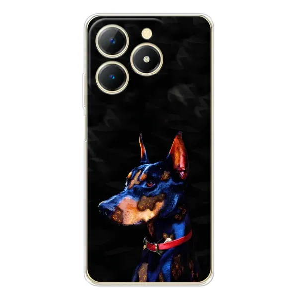 Чехол с принтом «Собака» для Realme Note 70