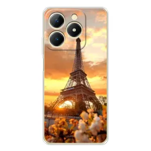 Чехол Эйфелева Башня для RealMe Note 70 - (AlphaPrint) (Солнечная башня)