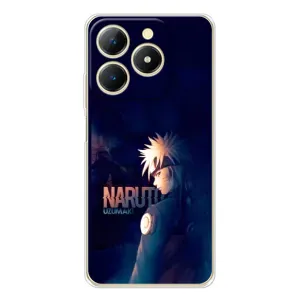 Naruto Anime Чехлы для РеАлМe Нота 70 (AlphaPrint) (тень Наруто)