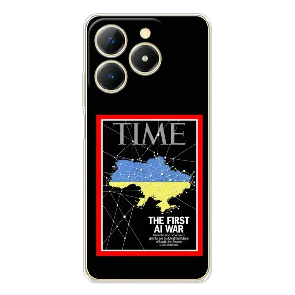 Чехол с принтом «TIME Ukraine» для Realme Note 70