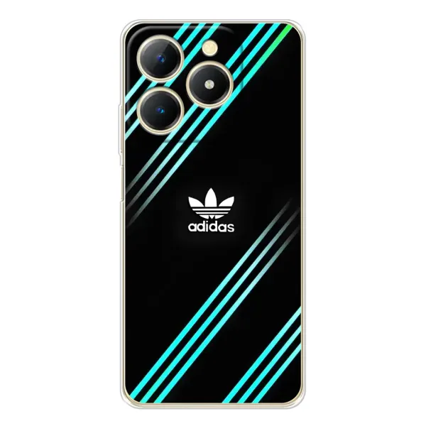 Чехол с принтом «Адидас с полосами» для Realme Note 70T