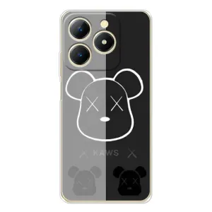 Чохли для Realme Note 70T - Bearbrick Louis Vuitton (PREMIUMPrint) (БеарБрік очі)