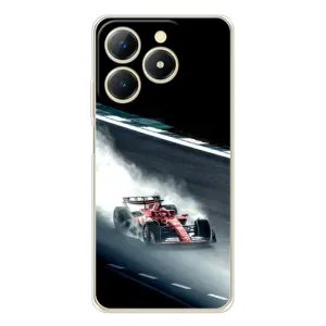Чехол Формула1 на Realme Note 70T (Болид гоночный)