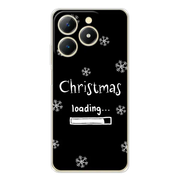 Чохол з принтом «Christmas loading» для Realme Note 70T