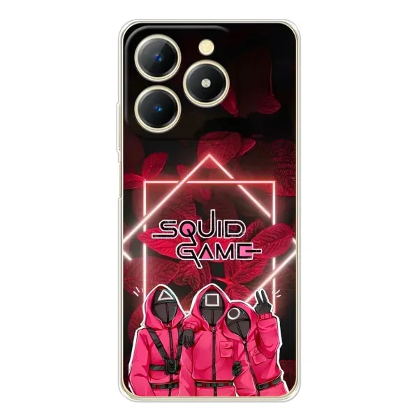 Чохол з принтом «Охоронці Гра кальмара» для Realme Note 70T