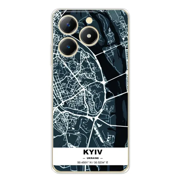 Чохол з принтом «Київ» для Realme Note 70T