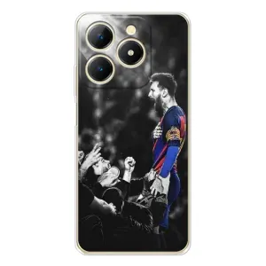 Чехлы Месси для Realme Note 70T (AlphaPrint) (Lionel Messi)