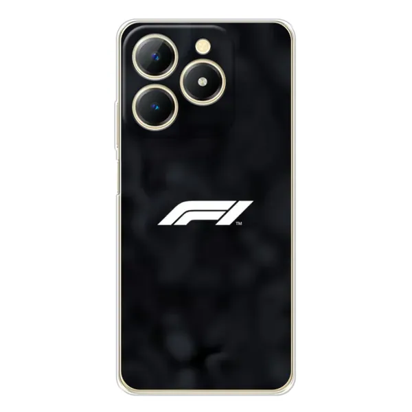 Чехол с принтом «Логотип Формула 1» для Realme Note 70T